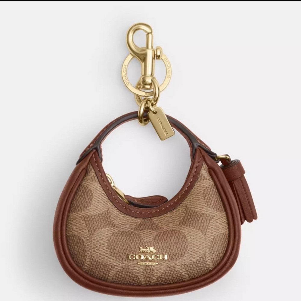 NWT Coach Mini Carmen Bag Charm.